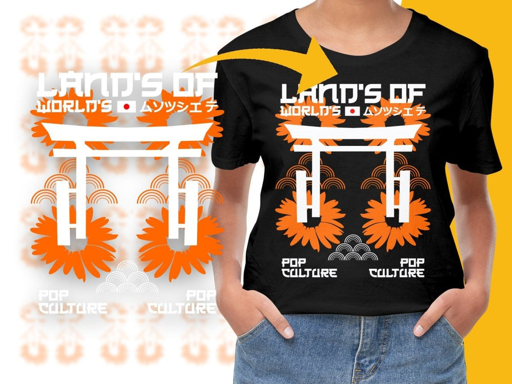 Streetwear Land of Worlds Pop Culture PNG File - Teepew