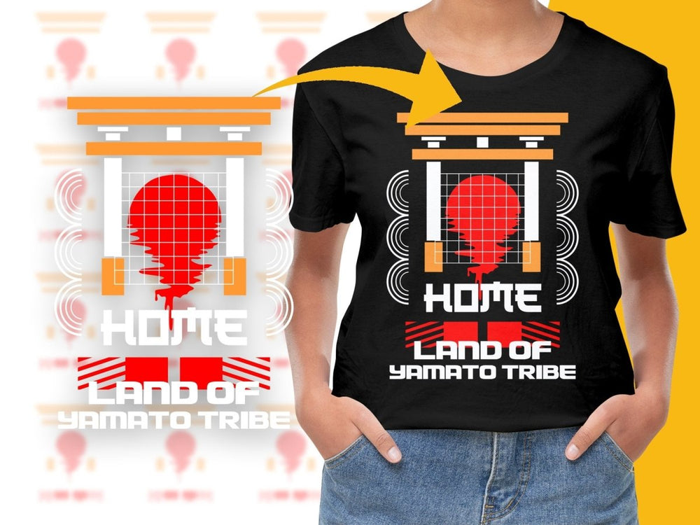 Streetwear Land of Yamato Tribe PNG File - Teepew