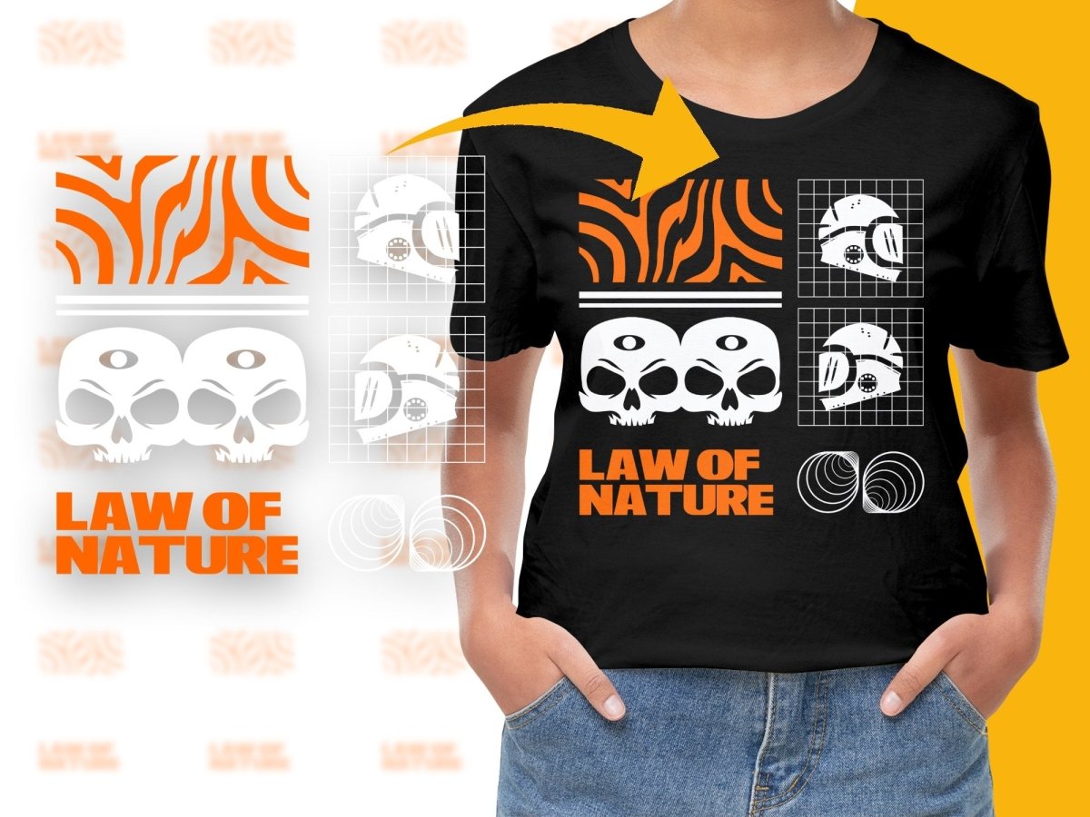 Streetwear Law of Nature PNG File - Teepew