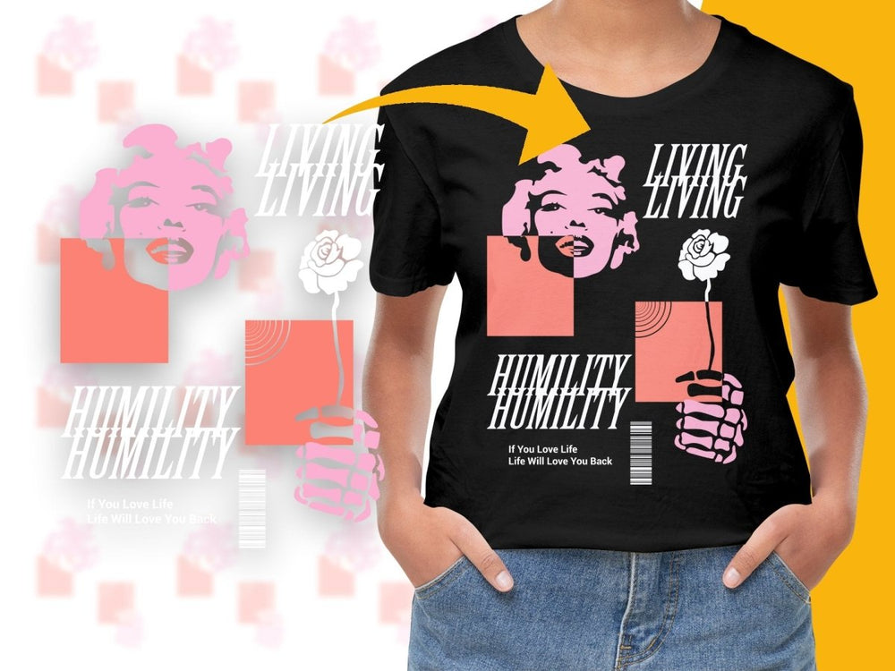 Streetwear Living Humility PNG File - Teepew