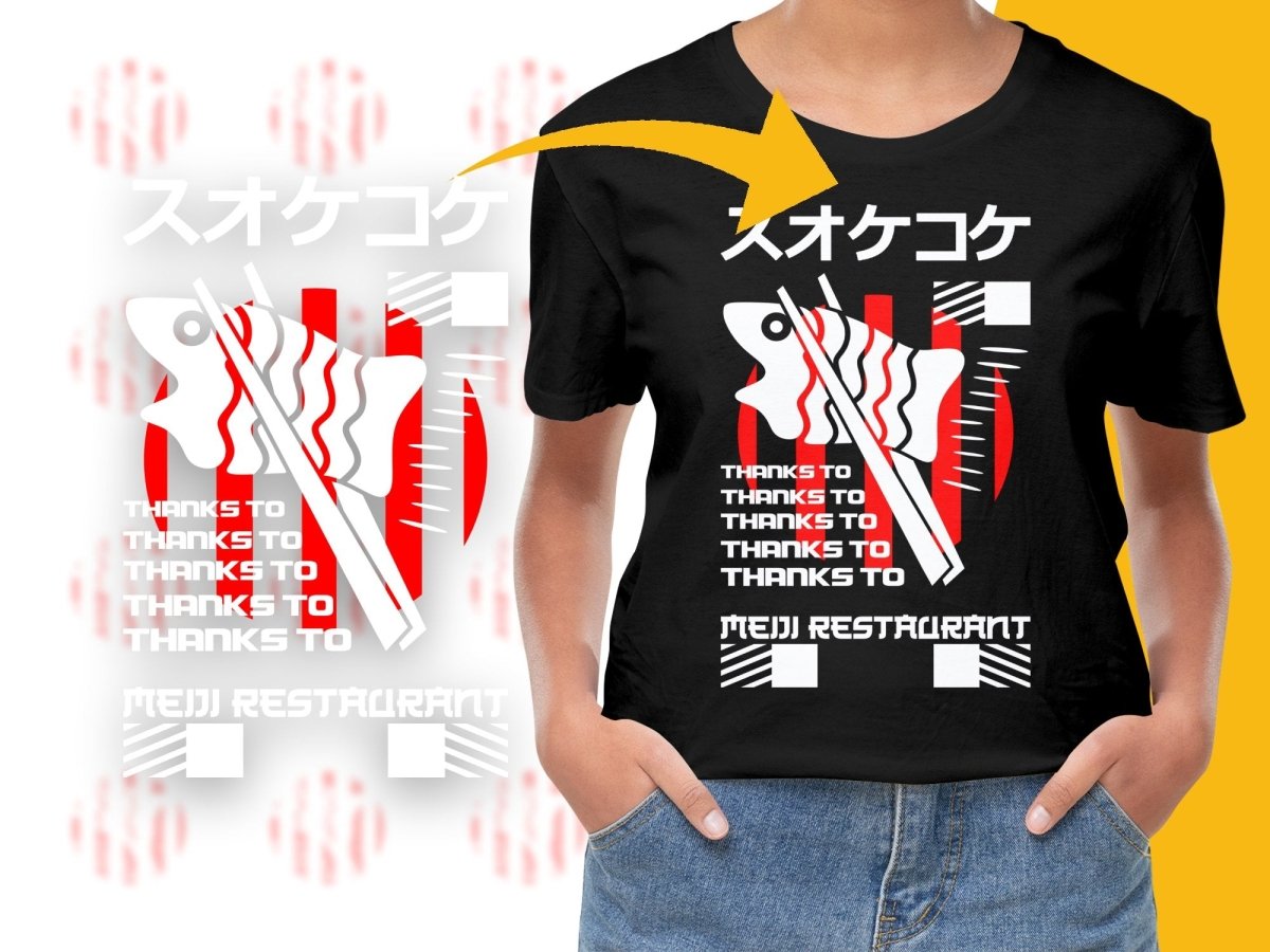 Streetwear Meiji Restaurant PNG File - Teepew