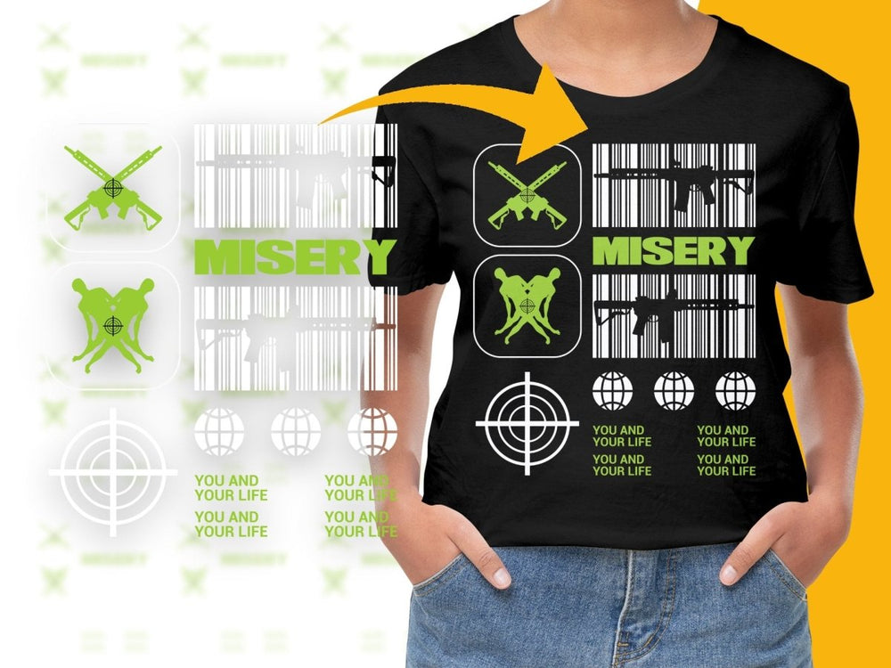Streetwear Misery PNG File - Teepew
