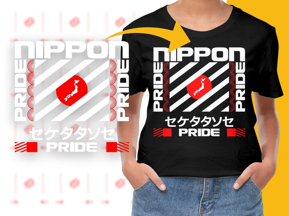 Streetwear Nippon Pride PNG File - Teepew
