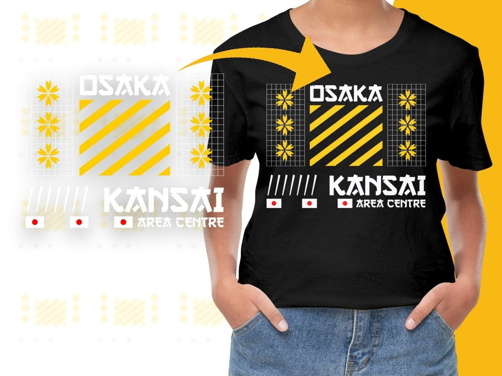 Streetwear Osaka Kansai Area Centre PNG File - Teepew