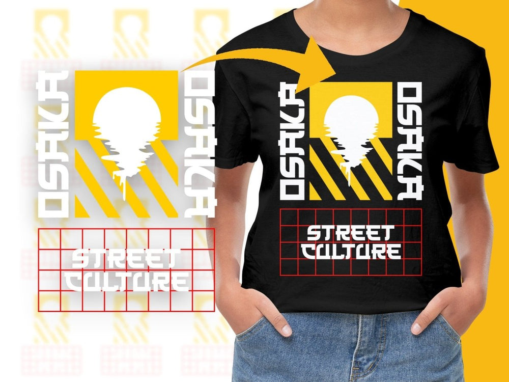 Streetwear Osaka Street Culture PNG File - Teepew