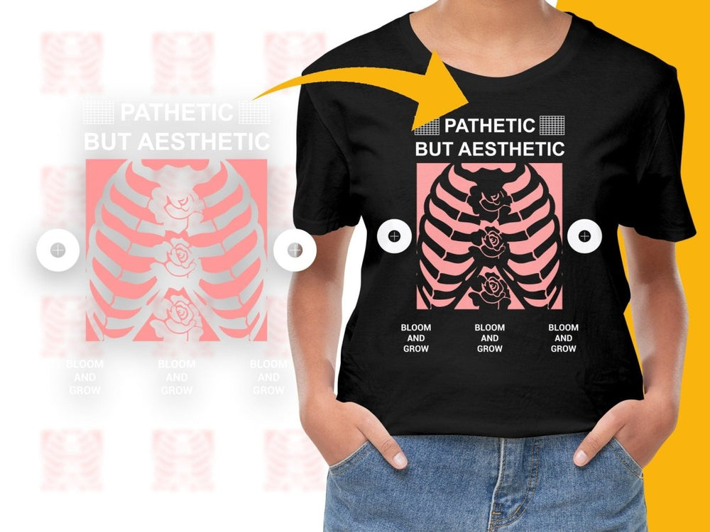 Streetwear Pathetic But Aesthetic PNG File - Teepew