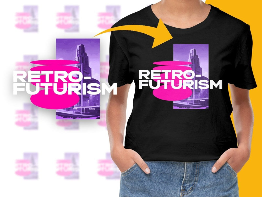 Streetwear Retro Futurism Front PNG File - Teepew