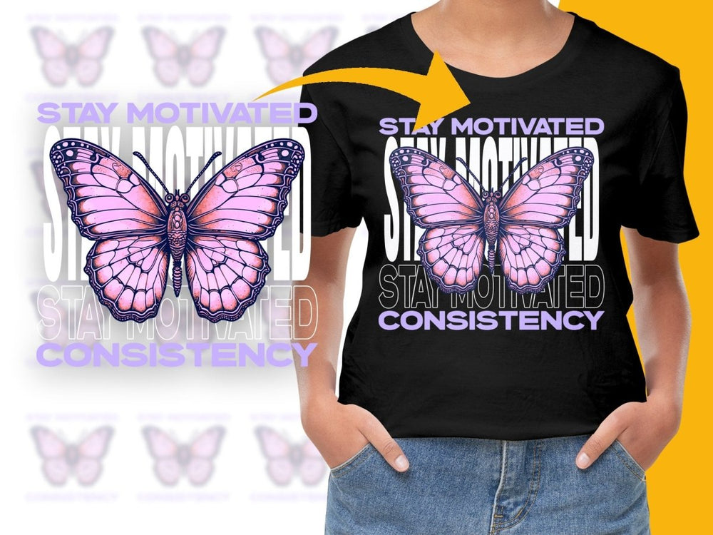 Streetwear Stay Motivated PNG File - Teepew