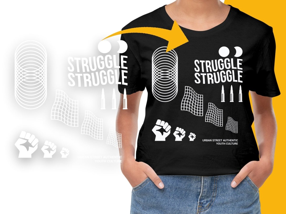 Streetwear Struggle PNG File - Teepew