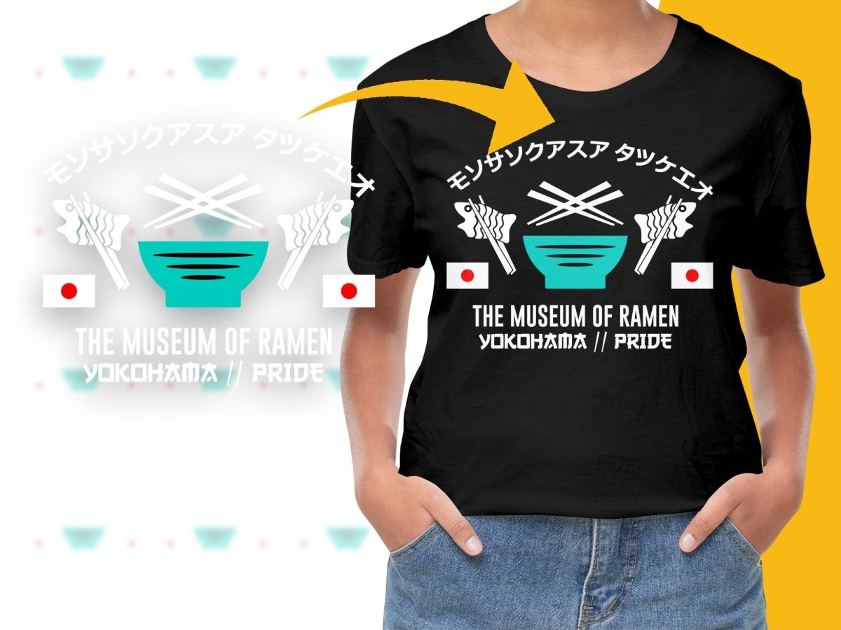 Streetwear The Museum of Ramen PNG File - Teepew