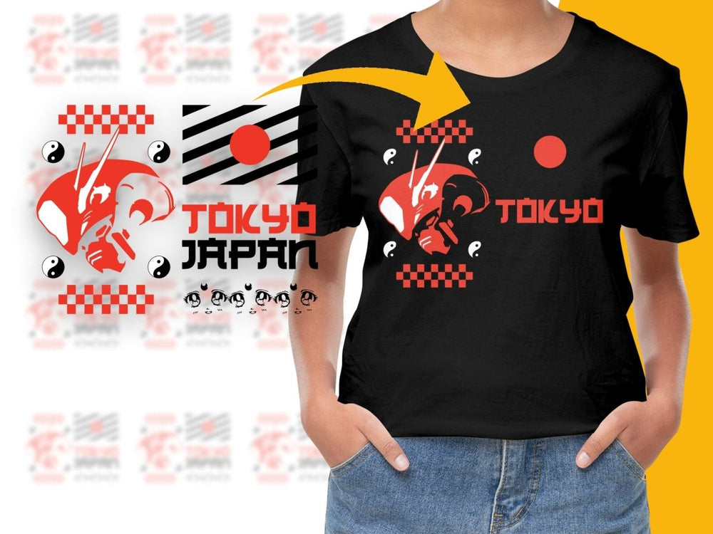 Streetwear Tokyo Japan PNG File - Teepew