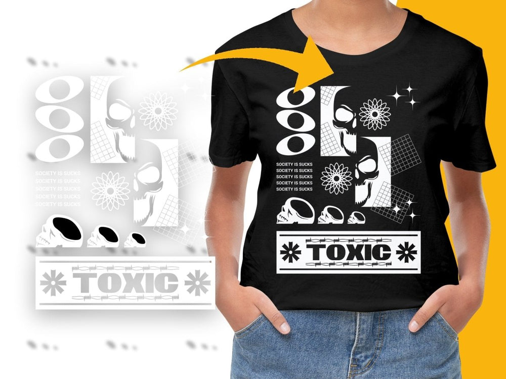 Streetwear Toxic PNG File - Teepew