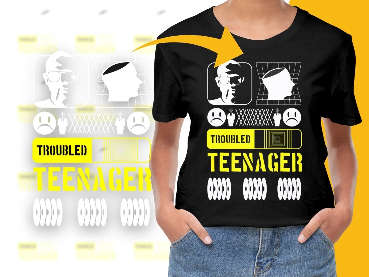 Streetwear Troubled Teenager PNG File - Teepew