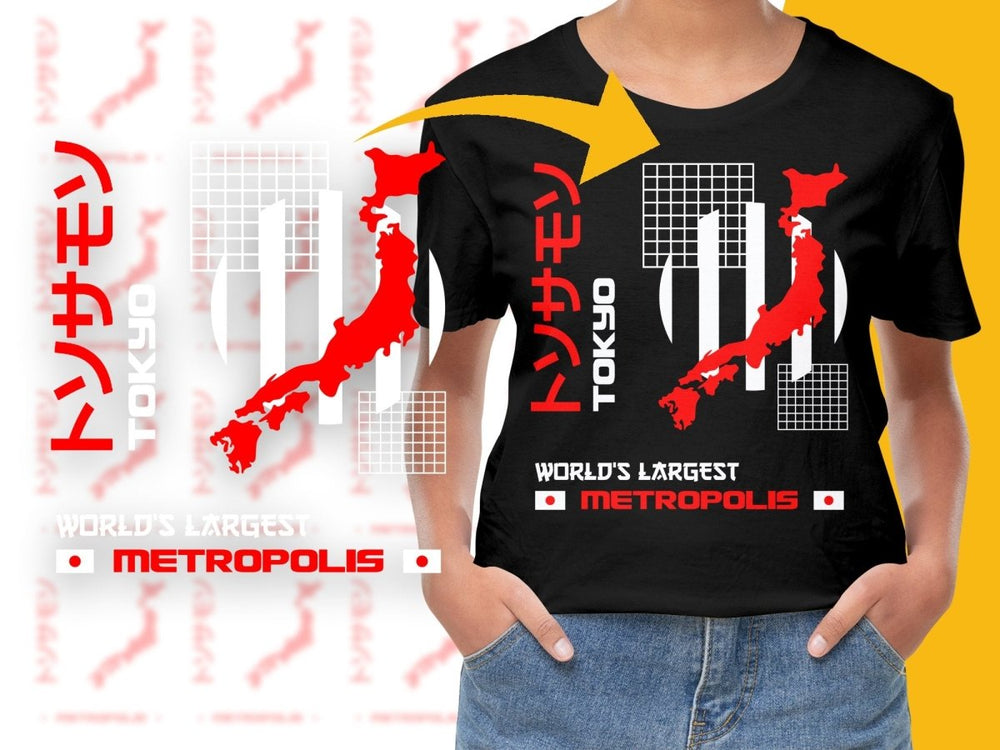 Streetwear Worlds Largest Metropolis PNG File - Teepew