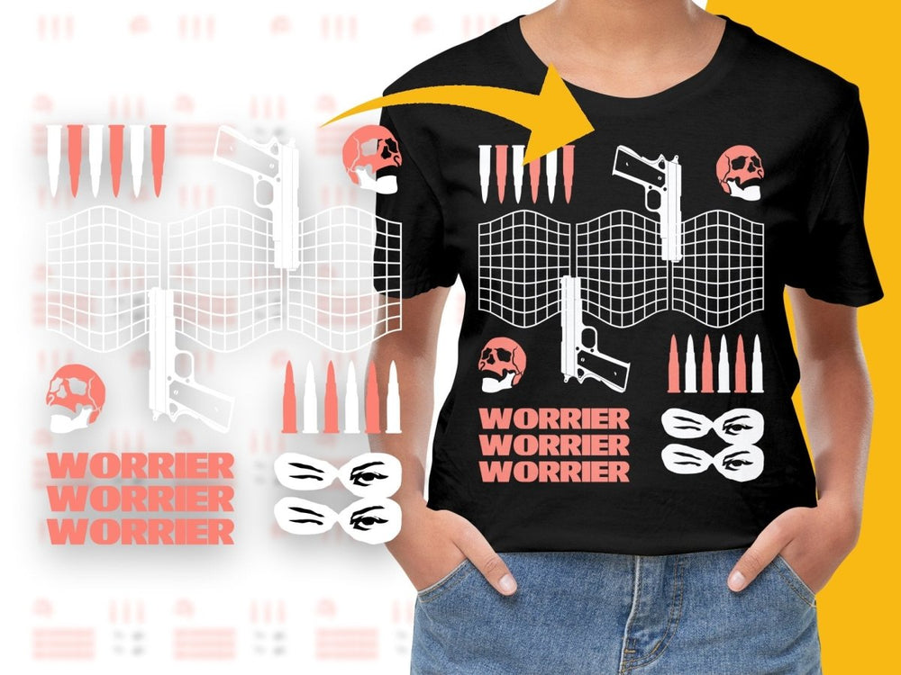 Streetwear Worrier PNG File - Teepew