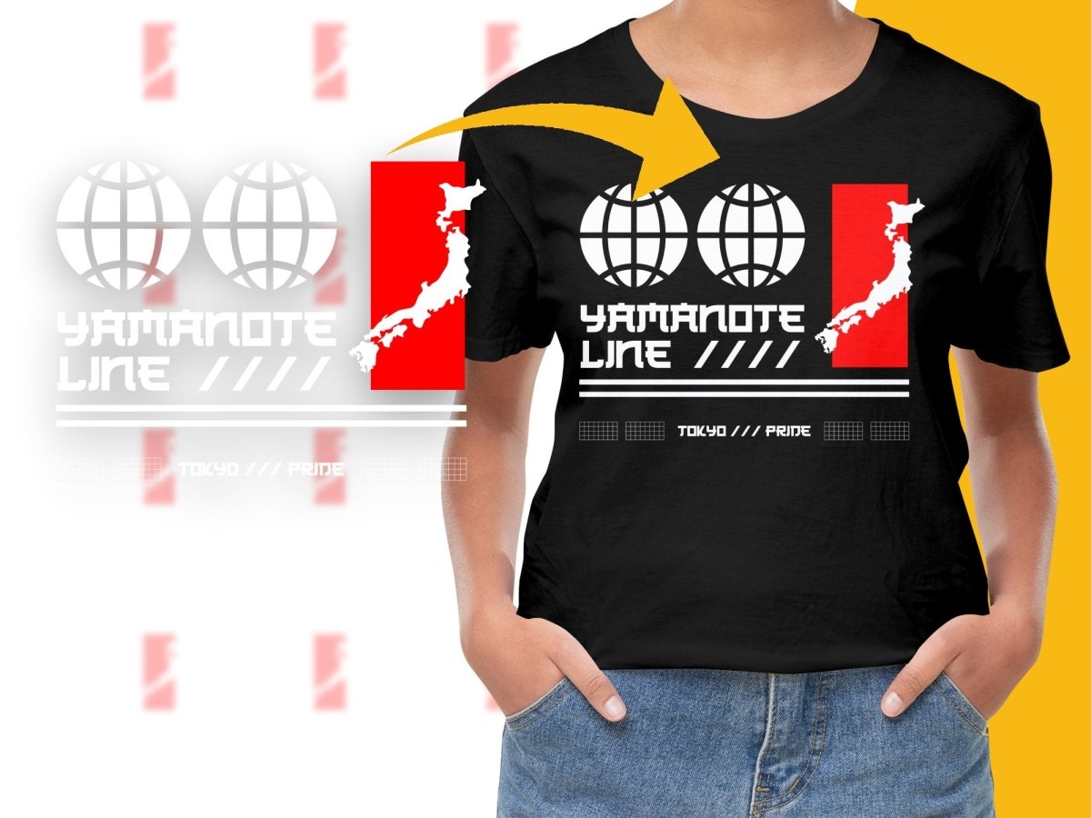 Streetwear Yamanote Line PNG File - Teepew