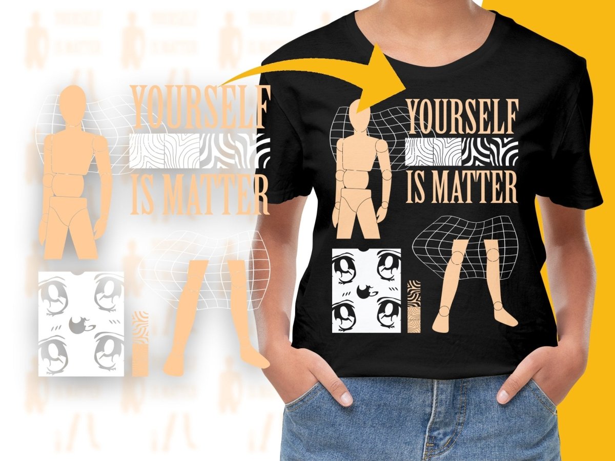 Streetwear Yourself is Matter PNG File - Teepew
