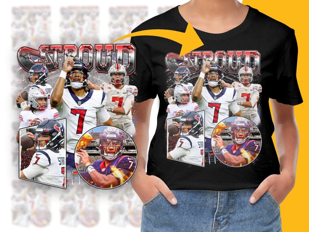 Stroud Number 7 Football Star Highlight Reel PNG File - Teepew