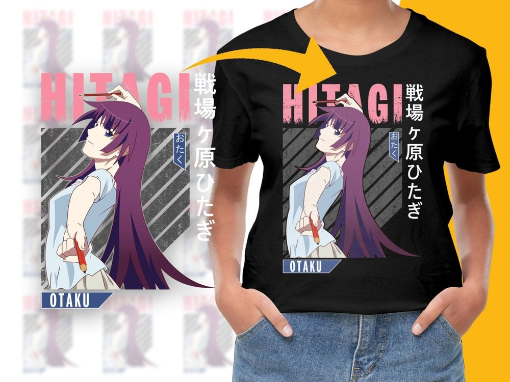 Stunning Hitagi Anime Character PNG Digital Download - Teepew