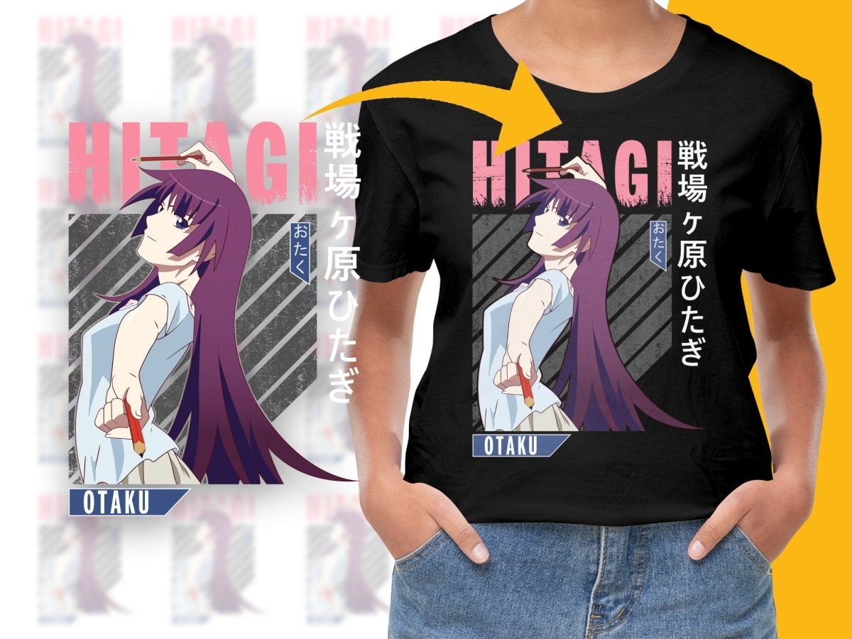 Stunning Hitagi Anime Character PNG Digital Download - Teepew