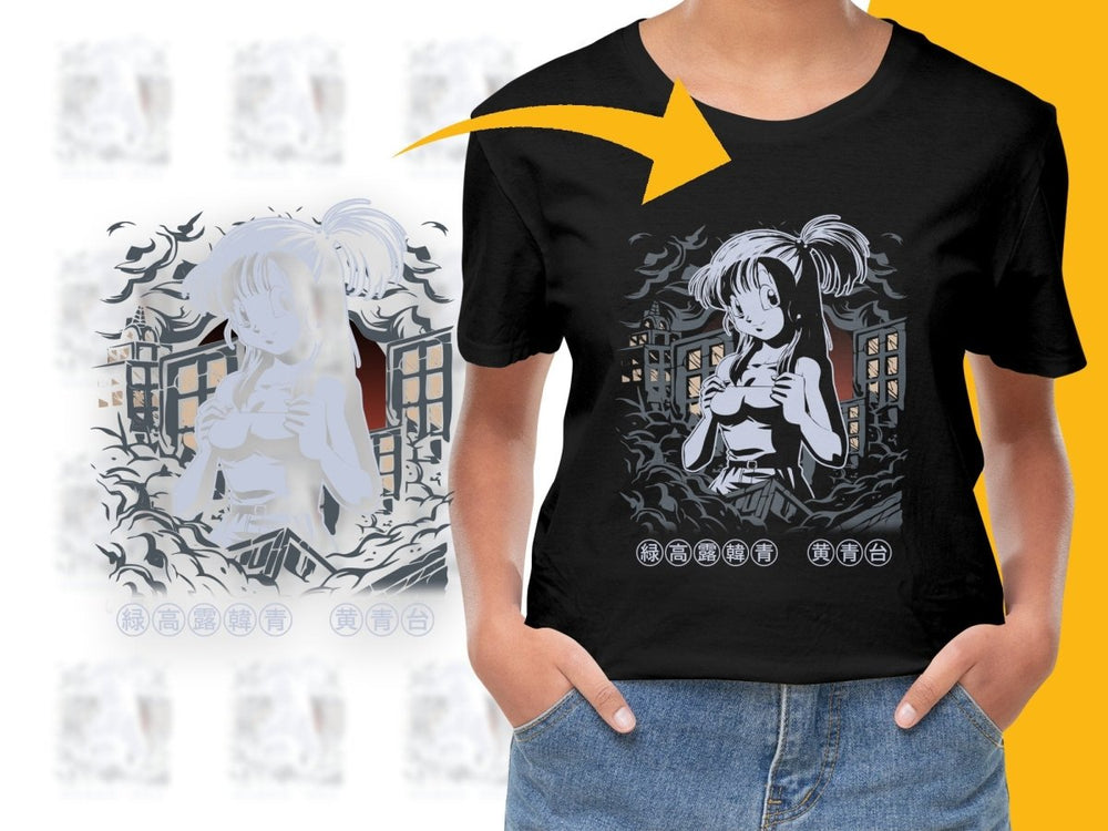 Stylish Anime Character Azumi Themed PNG File - Teepew