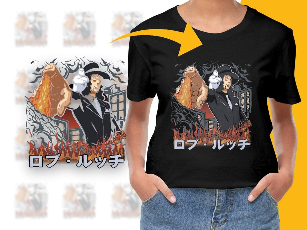 Stylish Anime Rob Lucci Character PNG File - Teepew