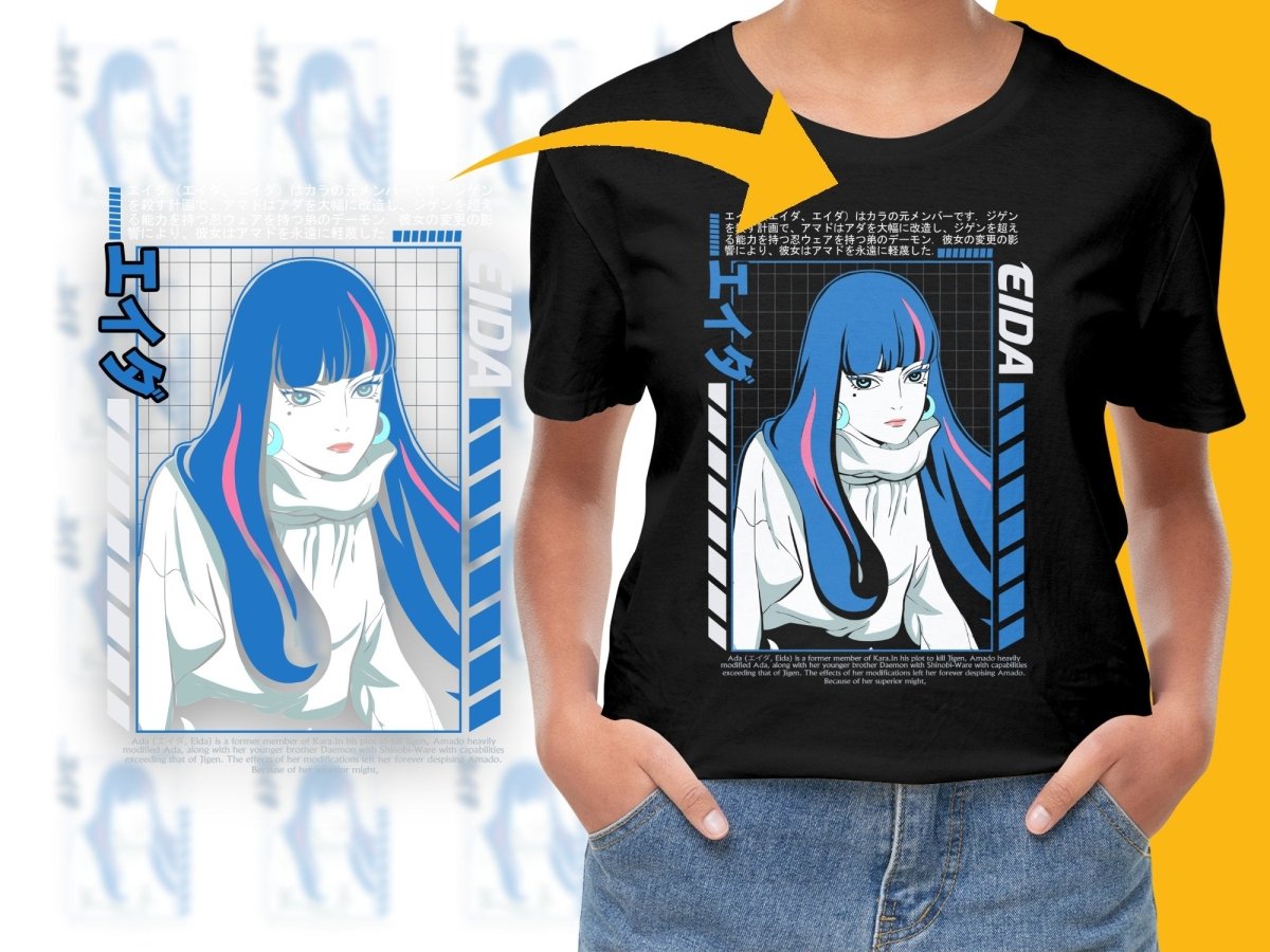 Stylish Eida Anime Graphic Design Unisex PNG File - Teepew