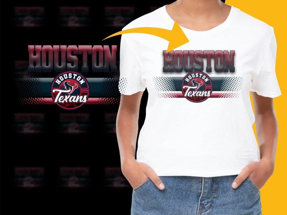 Stylish Houston Texans Graphic Pattern PNG File - Teepew