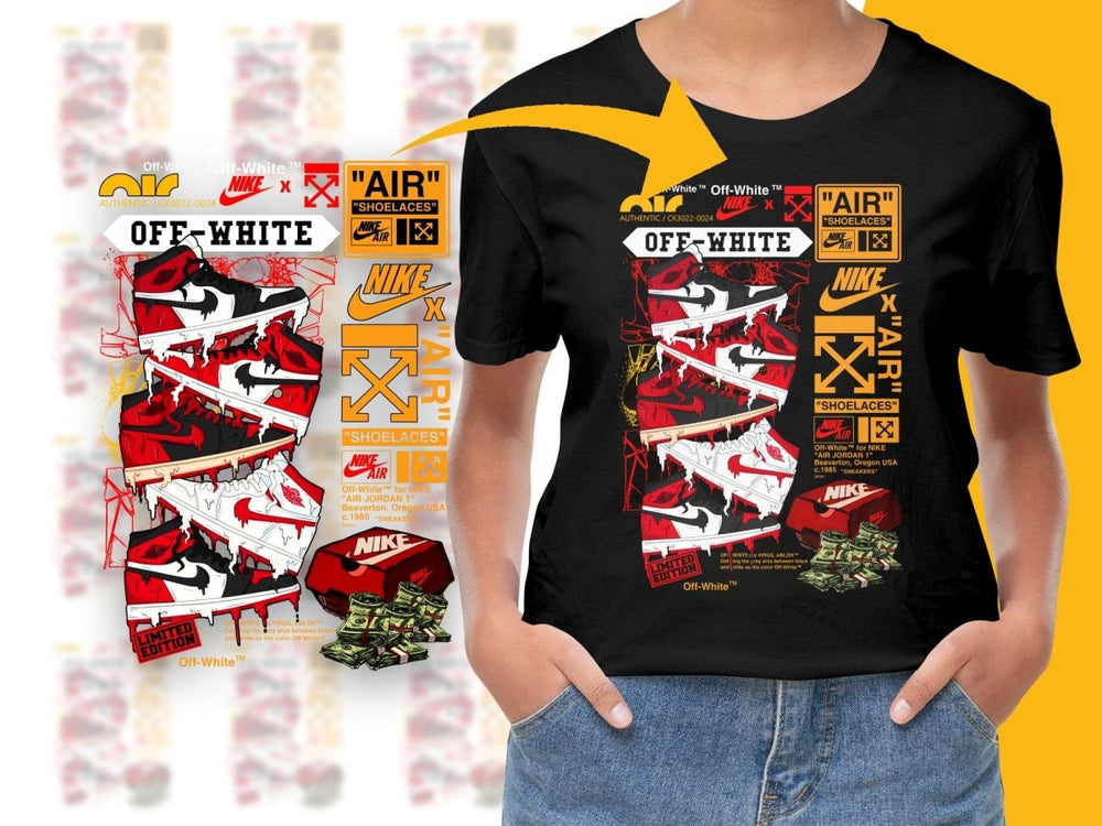 Stylish Off x Sport Brand Air Sport Brand 1 Graphic PNG File - Teepew
