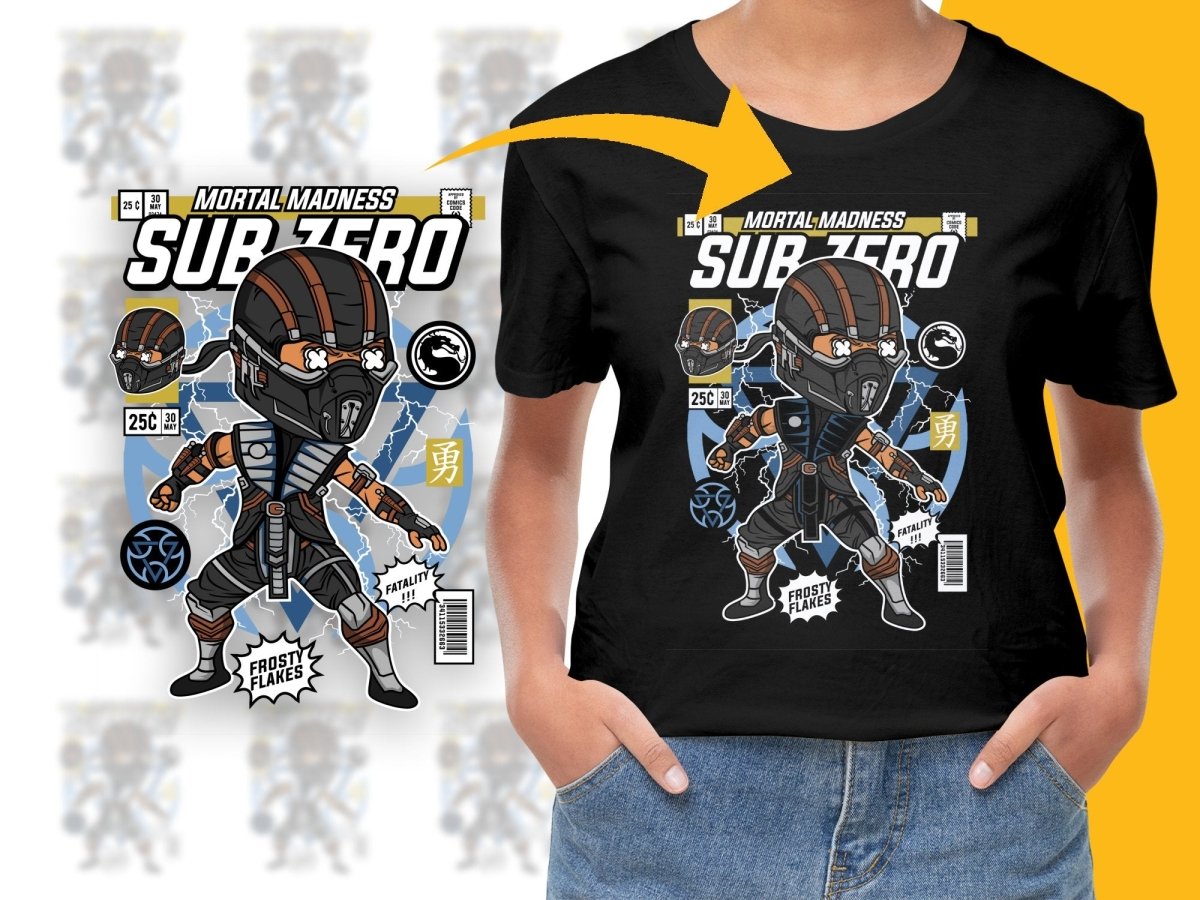 Sub Zero Popculture PNG File - Teepew
