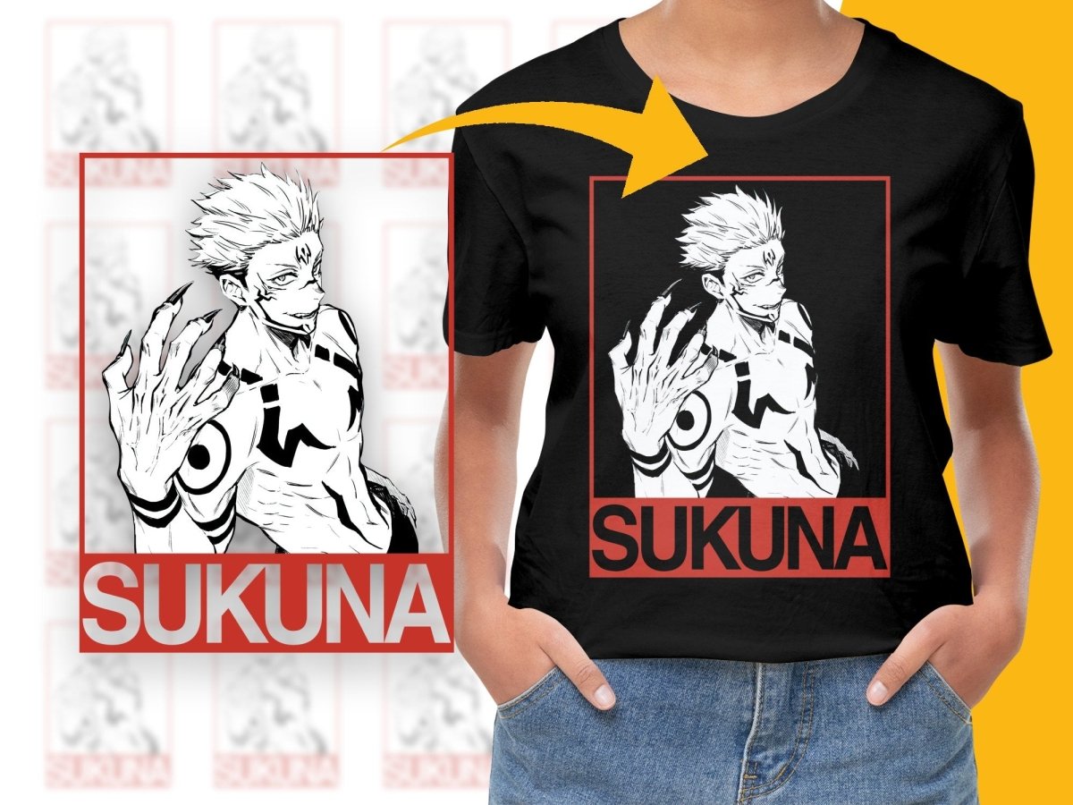 Sukuna Anime Character PNG File - Teepew