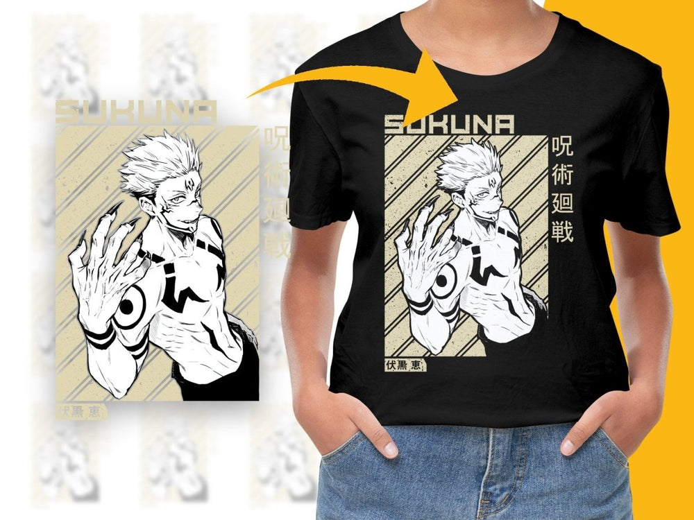 Sukuna Anime Character PNG File - Teepew