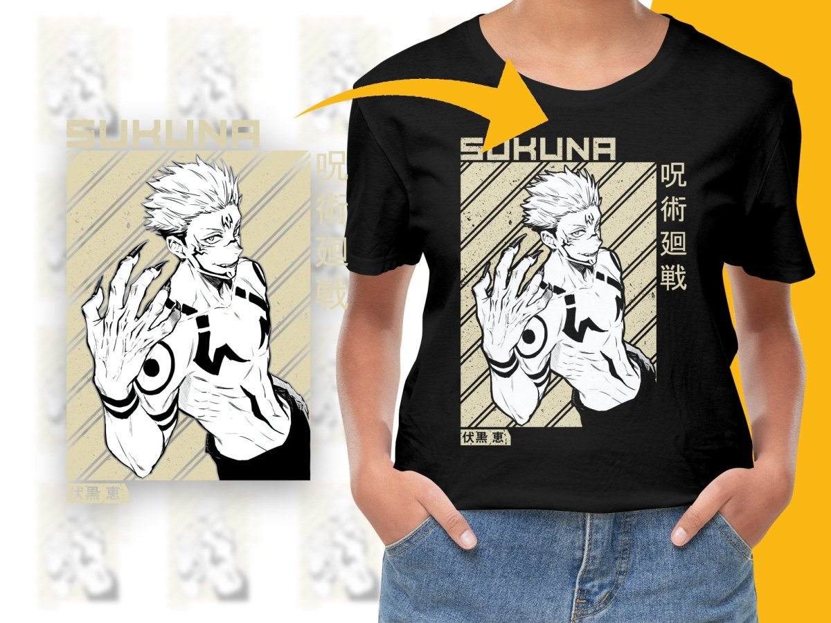 Sukuna Anime Character PNG File - Teepew