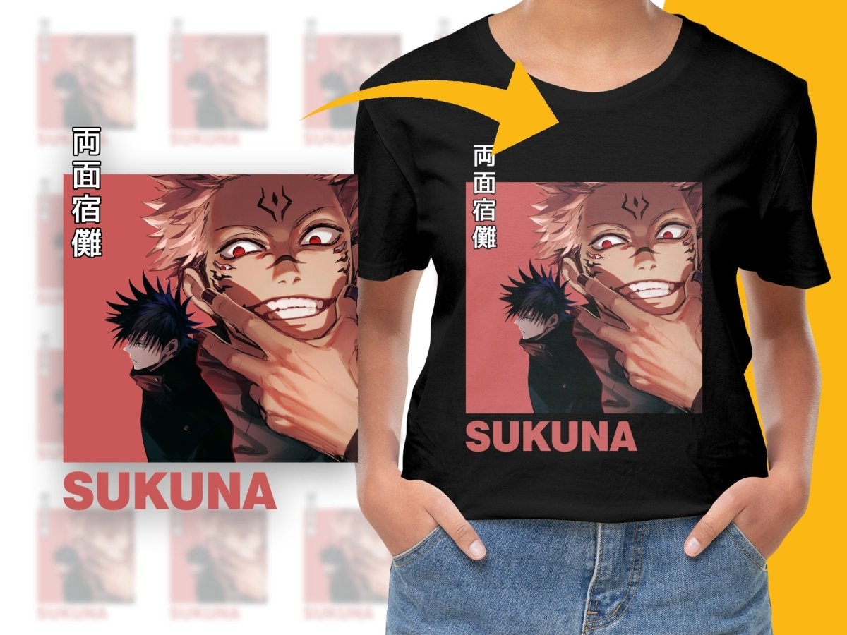 Sukuna Anime Character PNG File - Teepew