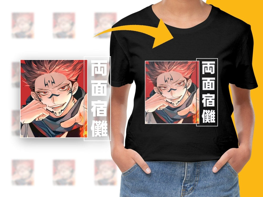 Sukuna Anime Character Poster High Quality Digital - Teepew