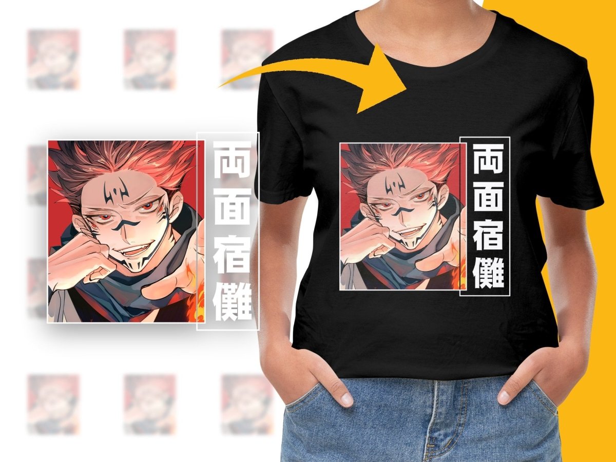 Sukuna Anime Character Poster High Quality Digital - Teepew