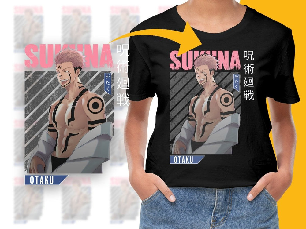 Sukuna Otaku Anime Character PNG File - Teepew