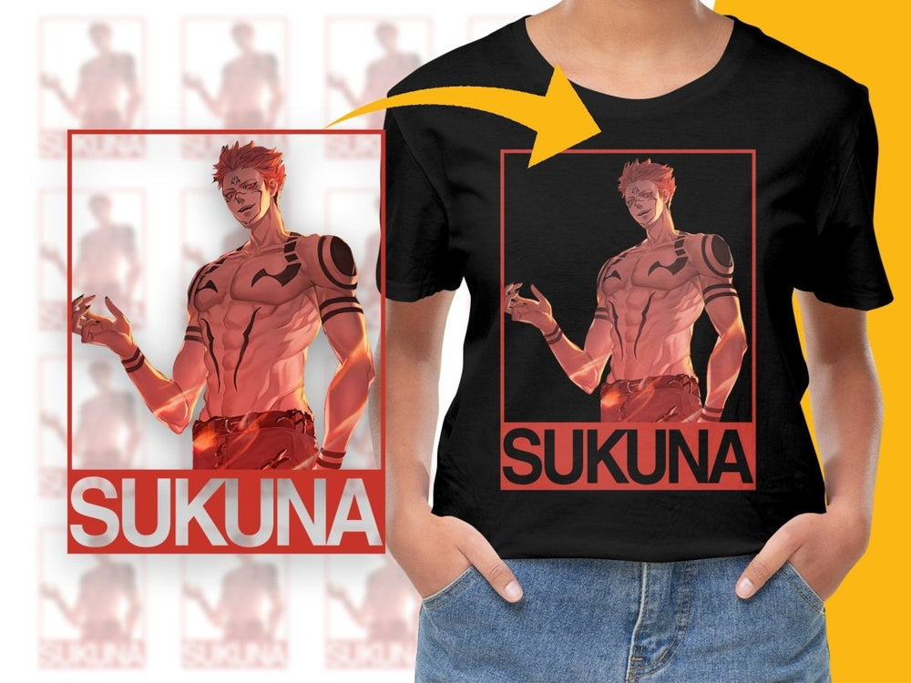 Sukuna PNG File Anime Art Digital - Teepew