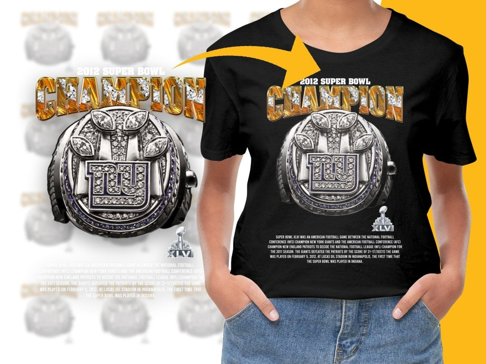 Super Bowl 2012 Champion Ring PNG File - Teepew