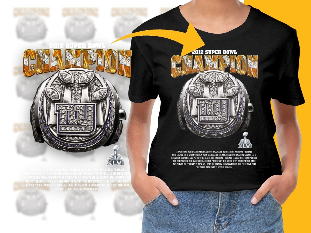 Super Bowl 2012 Champion Ring PNG File - Teepew