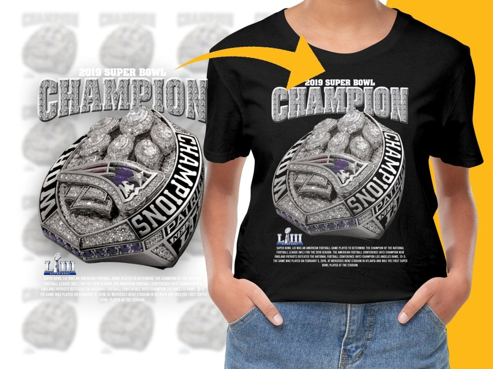 Super Bowl 2019 Champion Championship Ring PNG File - Teepew