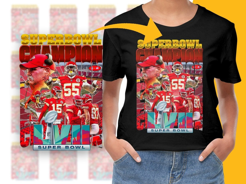Super Bowl Champion LVII Winning Team PNG File - Teepew