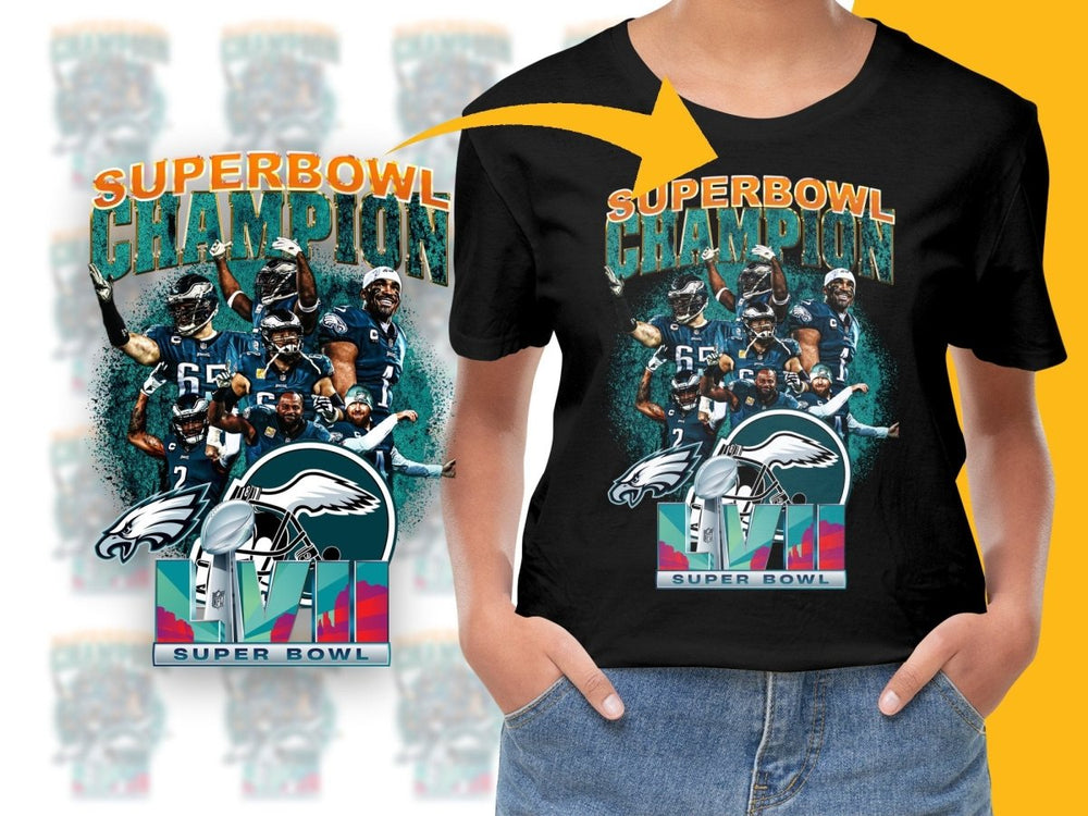 Super Bowl Champion Team Celebration work PNG File - Teepew