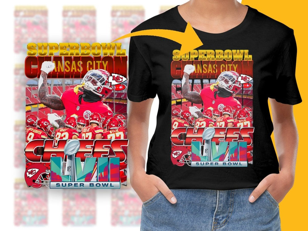 Super Bowl Champions Kansas City Chiefs LVII PNG File - Teepew