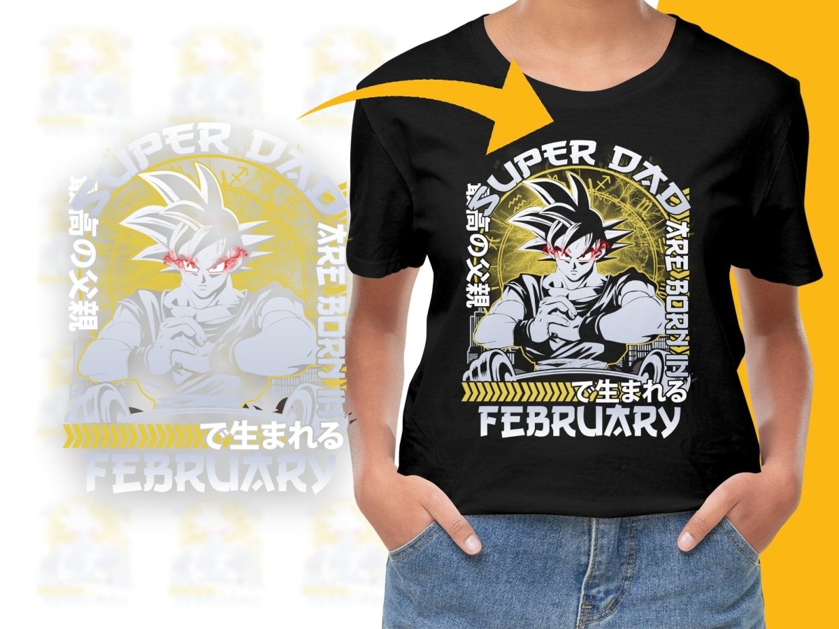 Super Dad Anime Character February Themed PNG File - Teepew