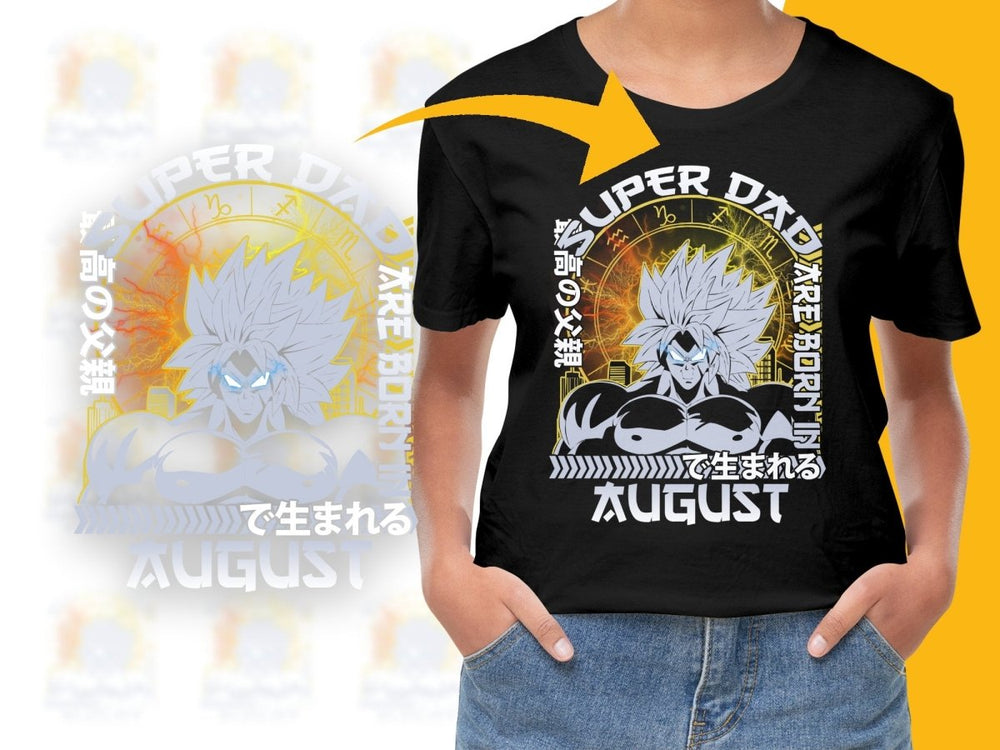 Super Dad Legendary Warrior August PNG File - Teepew
