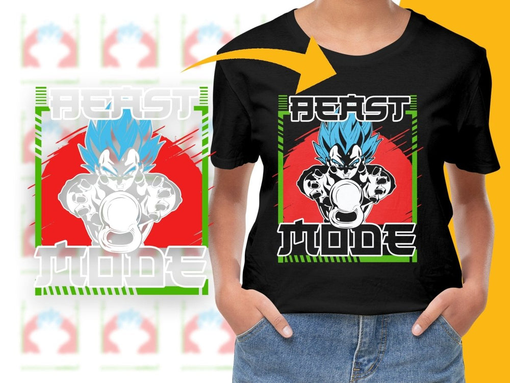 Super Saiyan Blue Vegeta Epic Anime Graphic PNG File - Teepew
