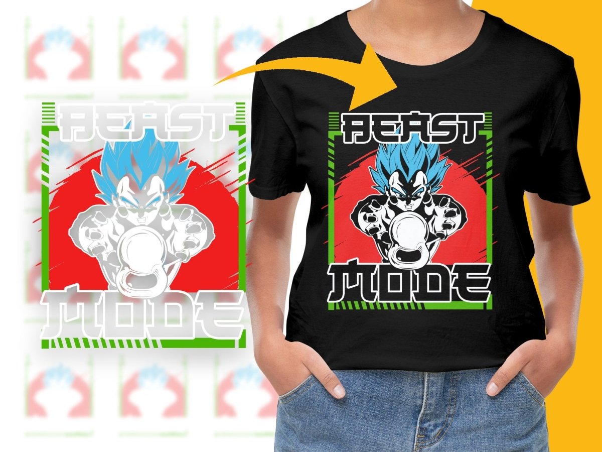 Super Saiyan Blue Vegeta Epic Anime Graphic PNG File - Teepew