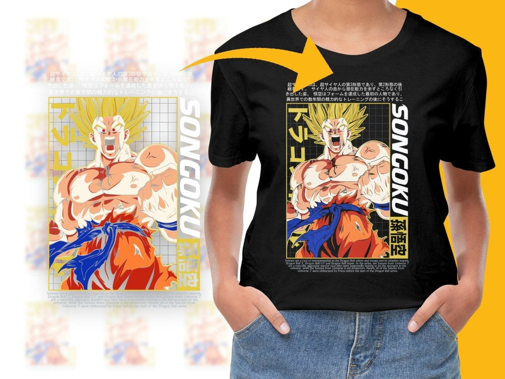 Super Saiyan Dragon Ball Z Graphic PNG File - Teepew