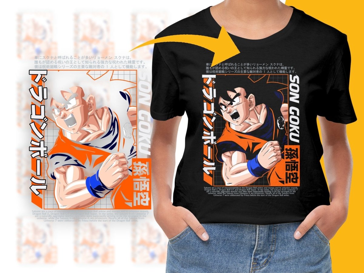 Super Saiyan Son Goku Action PNG File - Teepew